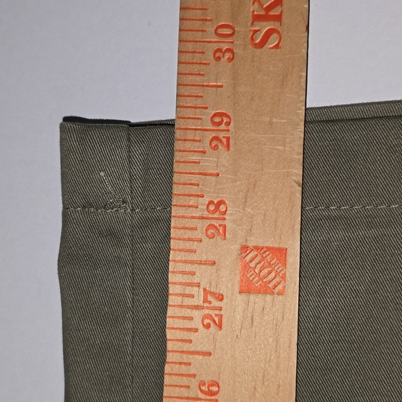 Magellan Outdoors Flat Front Olive Green Mens Size 42 - Picture 14 of 14